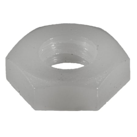 Midwest Fastener Machine Screw Nut, #10-24, Nylon, 30 PK 62537